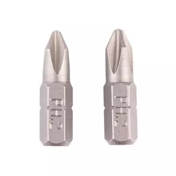 Биты SureTorq 0111-0202RU, сталь S2, ударные, PH2 х 25 мм, 2 шт.