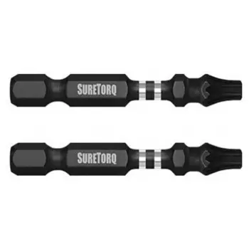 Биты SureTorq 0142-0225RU, сталь S2, ударные, T25 х 50 мм, 2 шт.