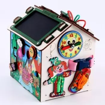 Бизидом развивающий Happy Birthday, 29 × 27 × 26 см