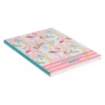 Бизнес-блокнот А5, 80 листов в клетку "Солнце светит", твёрдая обложка, матовая ламинация, выборочный лак, блок офсет, МИКС