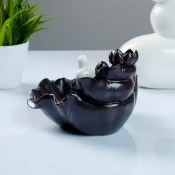 Набор благовоний на подставке "Мудрец на лотосе" 13х14х16см