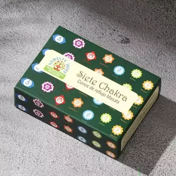 Благовония "7 Чакр", 10 конусов в упаковке