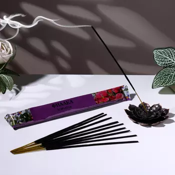 Благовония "Агарбатти Фиалка", 8 палочек в мягкой упаковке