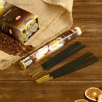 Благовония "HEM" 20 палочек угольные Золото и серебро