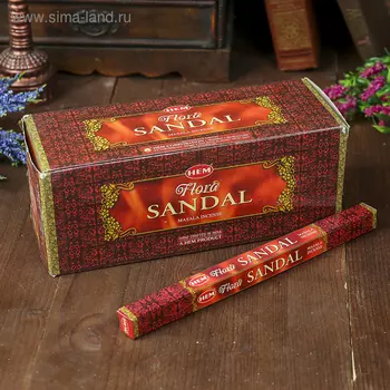 Благовония "HEM" 8 палочек Масала сандал