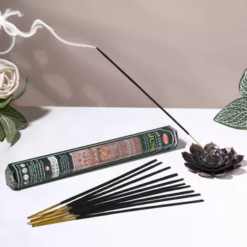 Благовония HEM "Precious Musk. Драгоценный Мускус", 20 палочек в упаковке, шестигранник