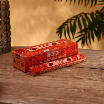 Благовония NAG CHAMPA "Tulasi" 15 аромапалочек Роза