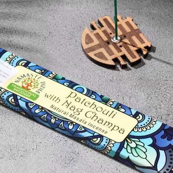 Благовония "Пачули и Наг Чампа", 12-15 палочек в упаковке