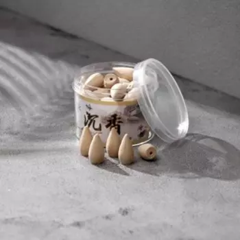 Благовония конусные "Агарвуд", пуля, 40 капсул, стелющийся дым