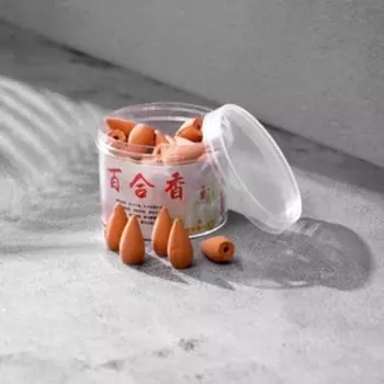 Благовония конусные "Аромат лилии", пуля, 40 капсул, стелющийся дым