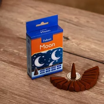 Благовония "Tulasi" 15 аромаконусов Moon