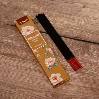 Благовония "Tulasi" 15 аромапалочек Пало Санто