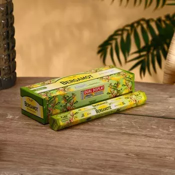 Благовония "Tulasi" 20 аромапалочек Бергамот