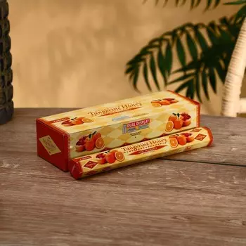 Благовония "Tulasi" 20 аромапалочек Мёд и мандарин