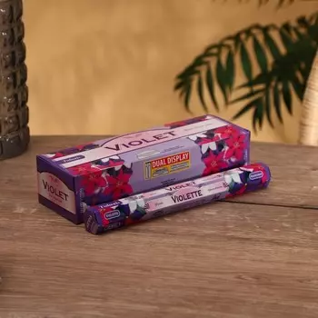 Благовония "Tulasi" 20 аромапалочек Фиалка