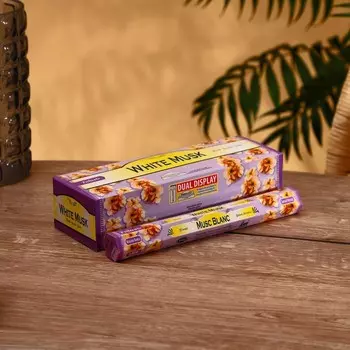 Благовония "Tulasi" 20 аромапалочек Белый мускус