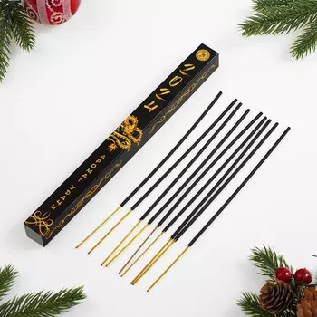 Благовония "Удачи", пачули, 8 палочек в упаковке, четырёхгранник