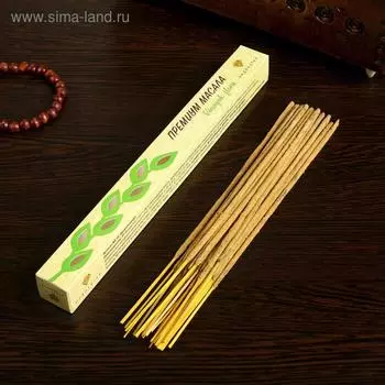 Благовония "Премиум Масала Цветочный", 20 палочек в упаковке