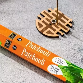 Благовония Zed Black Fab Series "Пачули Patchouli", 20 палочек в упак, шестигранник