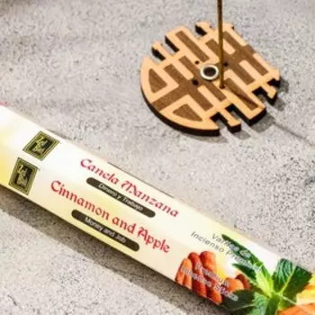 Благовония Zed Black "Корица яблоко Cinnamon and Apple", 20 палочек в упак, шестигранник