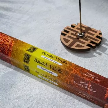 Благовония Zed Black "Сандал Ваниль. Sandal Vanilla", 20 палочек в упаковке, шестигранник