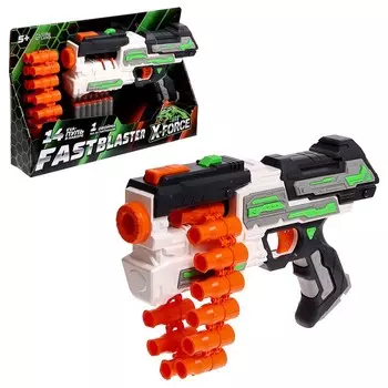 Бластер FAST BLASTER, стреляет мягкими пулями