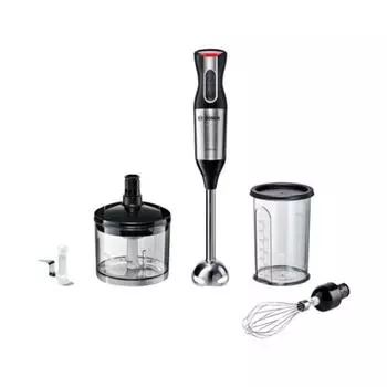 Блендер Bosch MS64M6170, погружной, 1000 Вт, 0.5 л, 12 скоростей, чёрный