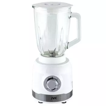 Блендер настольные jvc JK-SB5210, стационарный, 750 Вт, 5 скоростей, 1500 мл, белый