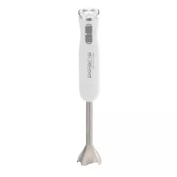 Блендер Polaris PHB 1476, погружной, 1400 Вт, 0.5/0.7 л, 15 скоростей, режим "турбо", белый