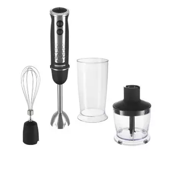 Блендер REDMOND RHB-2913, погружной, 1200 Вт, 0.6/0.5 л, 5 скоростей, чёрный