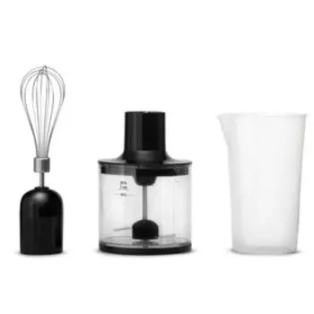 Блендер Vitek VT-8543 MC, погружной, 1000 Вт, 0.5/0.6 л, 6 скоростей, чёрно-серебристый