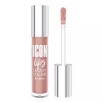Блеск для губ Luxvisage ICON lips, с эффектом объёма, тон 507 Desert Taupe, 3.4 г