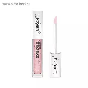 Блеск для губ Estrde Avrora, мерцающий, оттенок 105
