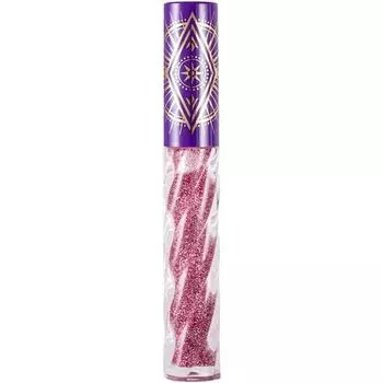 Блеск для губ VS Cristal, тон 06 Прозрачный с тёмно-розовым глиттером, 3 мл
