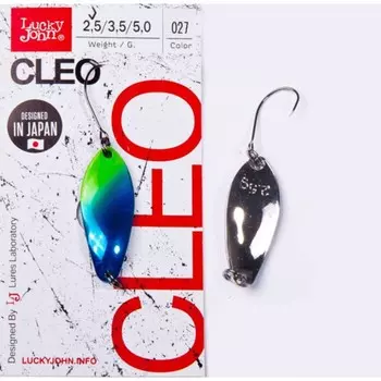 Блесна колеблющаяся Lucky John CLEO, 4.1 см, 5 г, цвет 027