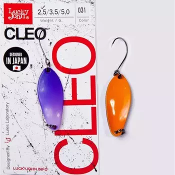 Блесна колеблющаяся Lucky John CLEO, 4.1 см, 5 г, цвет 031