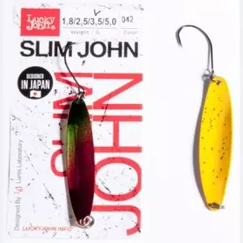 Блесна колеб. Lucky John SLIM JOHN длин.45мм/03.5г 042