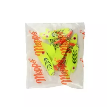 Блесна колебл. MEPPS "Syclops FLUO CHART" №1 (12г) 12 шт.