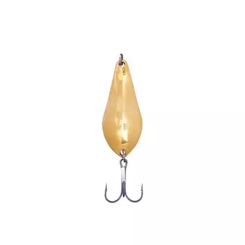 Блесна Питерская колеблющаяся "Атом-2", 70-х годов, цвет жёлто-красный, 14 г