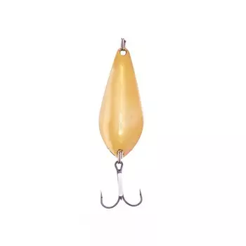 Блесна Питерская колеблющаяся "Атом", цвет жёлто-красный, 15 г