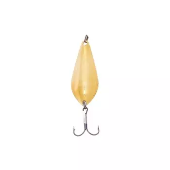 Блесна Питерская колеблющаяся "Атом", цвет жёлто-красный, 12 г