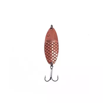 Блесна Питерская колеблющаяся "Черноспинка", цвет жёлто-красный, 20 г