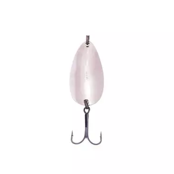 Блесна Питерская колеблющаяся "Кама", цвет белый, 14 г