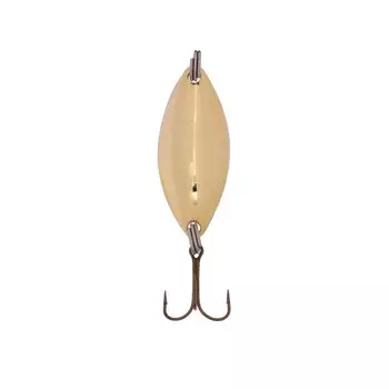 Блесна Питерская колеблющаяся "Колибри", цвет жёлто-белый, 10 г