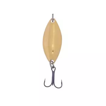 Блесна Питерская колеблющаяся "Колибри", цвет жёлто-белый, 7 г