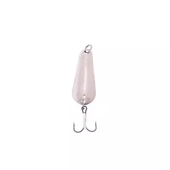 Блесна Питерская колеблющаяся "Окуневая", цвет белый, 12 г