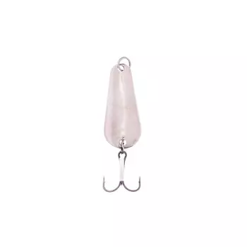 Блесна Питерская колеблющаяся "Окуневая", цвет белый, 7 г