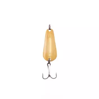 Блесна Питерская колеблющаяся "Окуневая", цвет жёлто-белый, 12 г