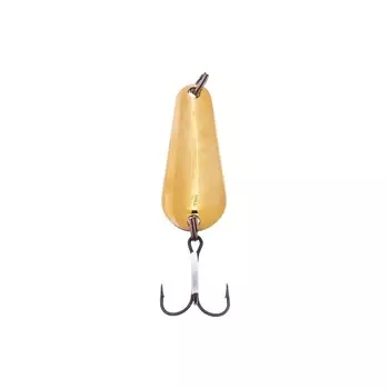 Блесна Питерская колеблющаяся "Окуневая", цвет жёлто-белый, 7 г