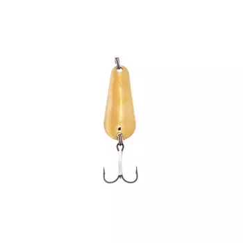 Блесна Питерская колеблющаяся "Окуневая", цвет жёлто-белый, 9 г